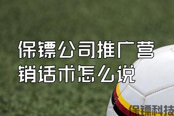 保鏢公司推廣營銷話術怎么說