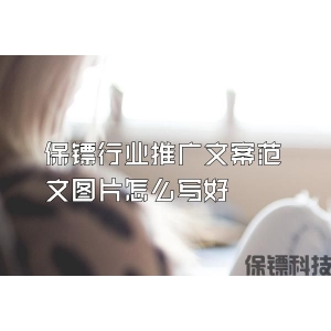 保鏢行業推廣文案范文圖片怎么寫好