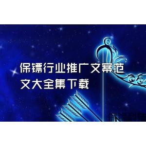 保鏢行業推廣文案范文大全集下載