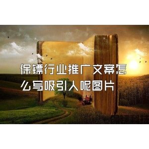 保鏢行業推廣文案怎么寫吸引人呢圖片