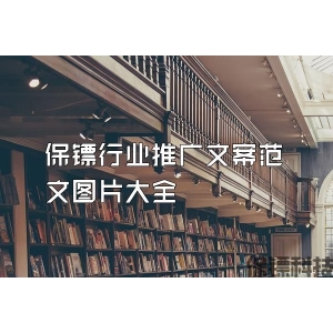 保鏢行業推廣文案范文圖片大全