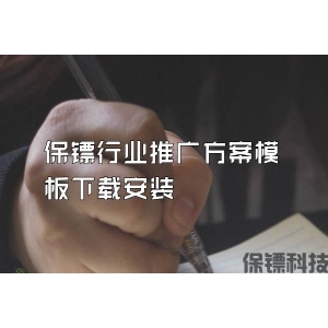 保鏢行業推廣方案模板下載安裝