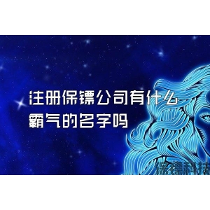 注冊(cè)保鏢公司有什么霸氣的名字嗎