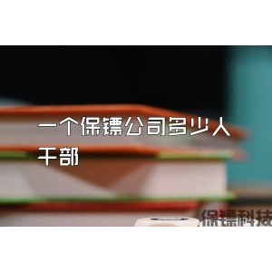 一個保鏢公司多少人干部