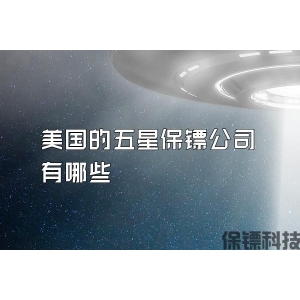 美國的五星保鏢公司有哪些