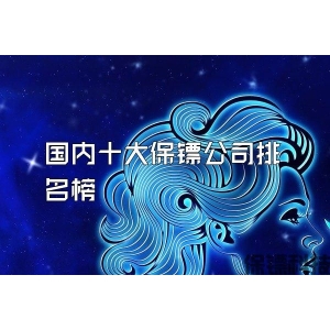 國內十大保鏢公司排名榜