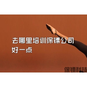 去哪里培訓保鏢公司好一點
