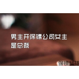 男主開保鏢公司女主是總裁