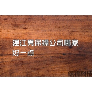 湛江男保鏢公司哪家好一點