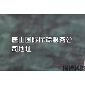 唐山國際保鏢服務(wù)公司地址