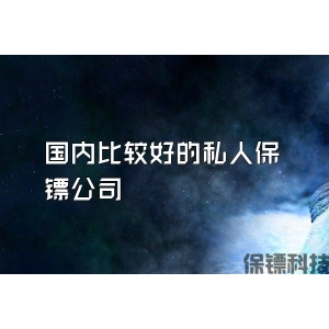 國(guó)內(nèi)比較好的私人保鏢公司